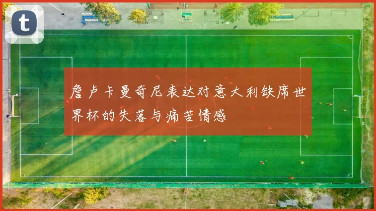 詹卢卡曼奇尼表达对意大利缺席世界杯的失落与痛苦情感